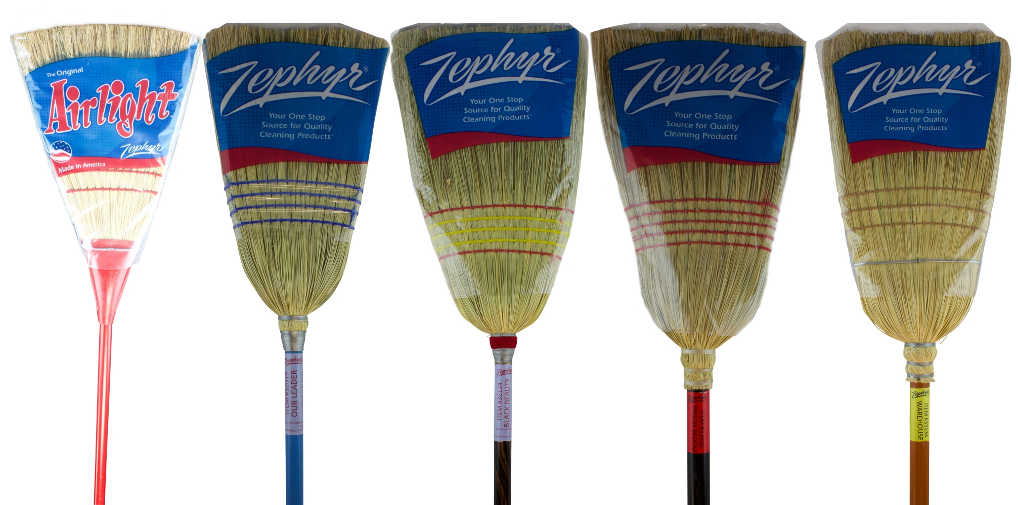 Expanded Broom Selection Zephyr Manufacturing Co