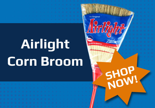 The Zephyr Airlight Corn Broom