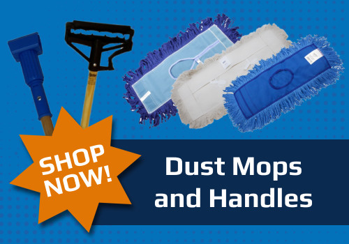 Zephyr dust mops and handles