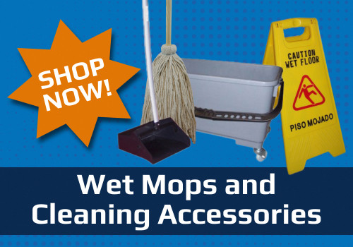 Zephyr wet mops and cleaning accessories